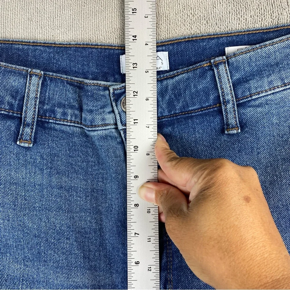 Sofia Vergara-Super HighRise Jean Diana Palazzo 20W Blue  Wide Leg Y2K Plus Size